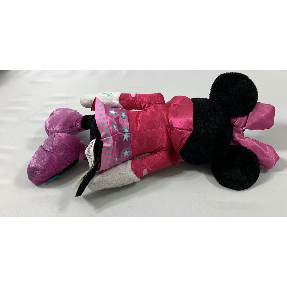 Disney Rockstar Minnie Mouse‎ in Pink Star Bow 12